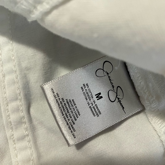 Jessica Simpson jean jacket is a size Medium. - Picture 4 of 7